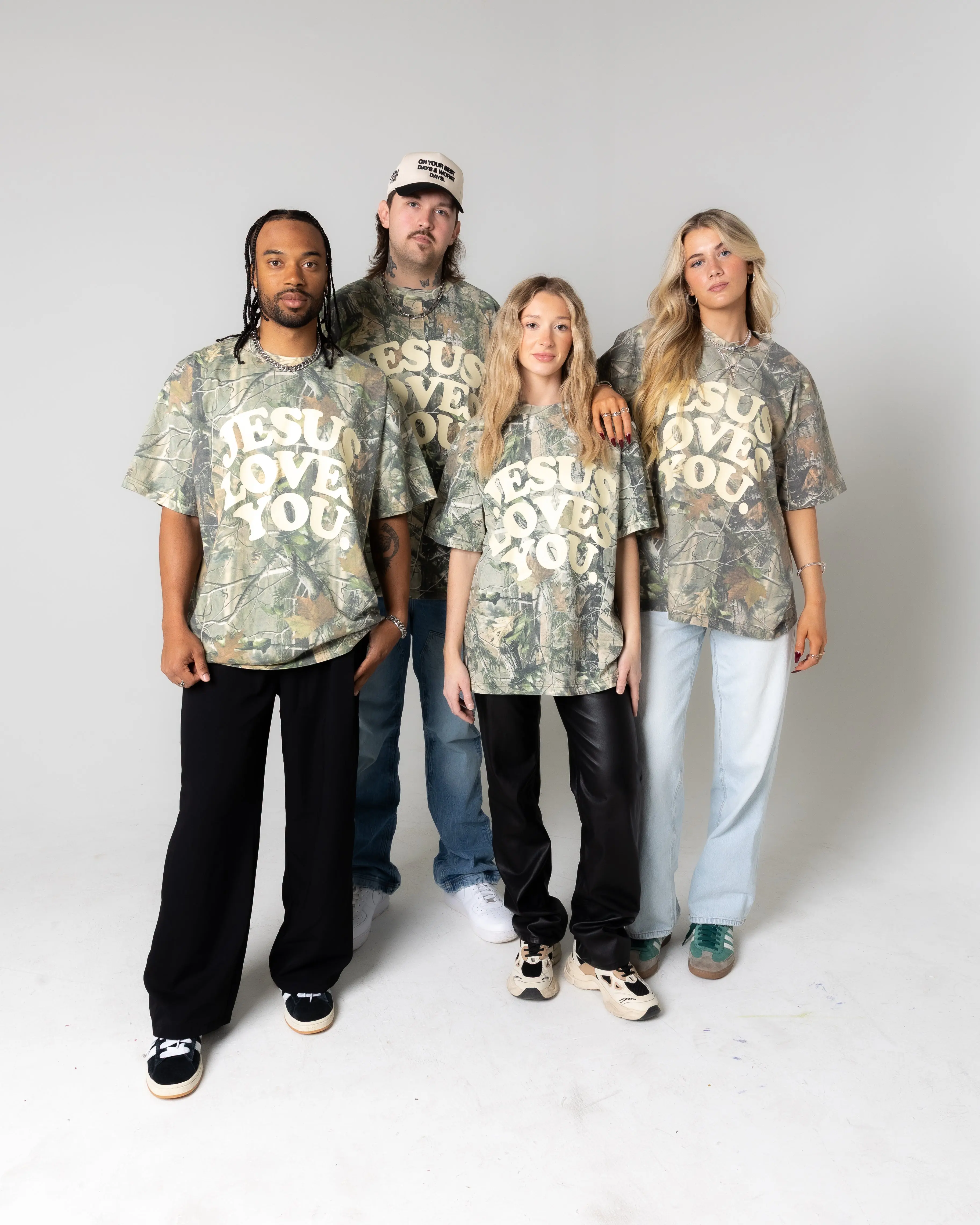 LMTD || Heavyweight Camo Tee || Oversized {Ready To Ship} - Image 4