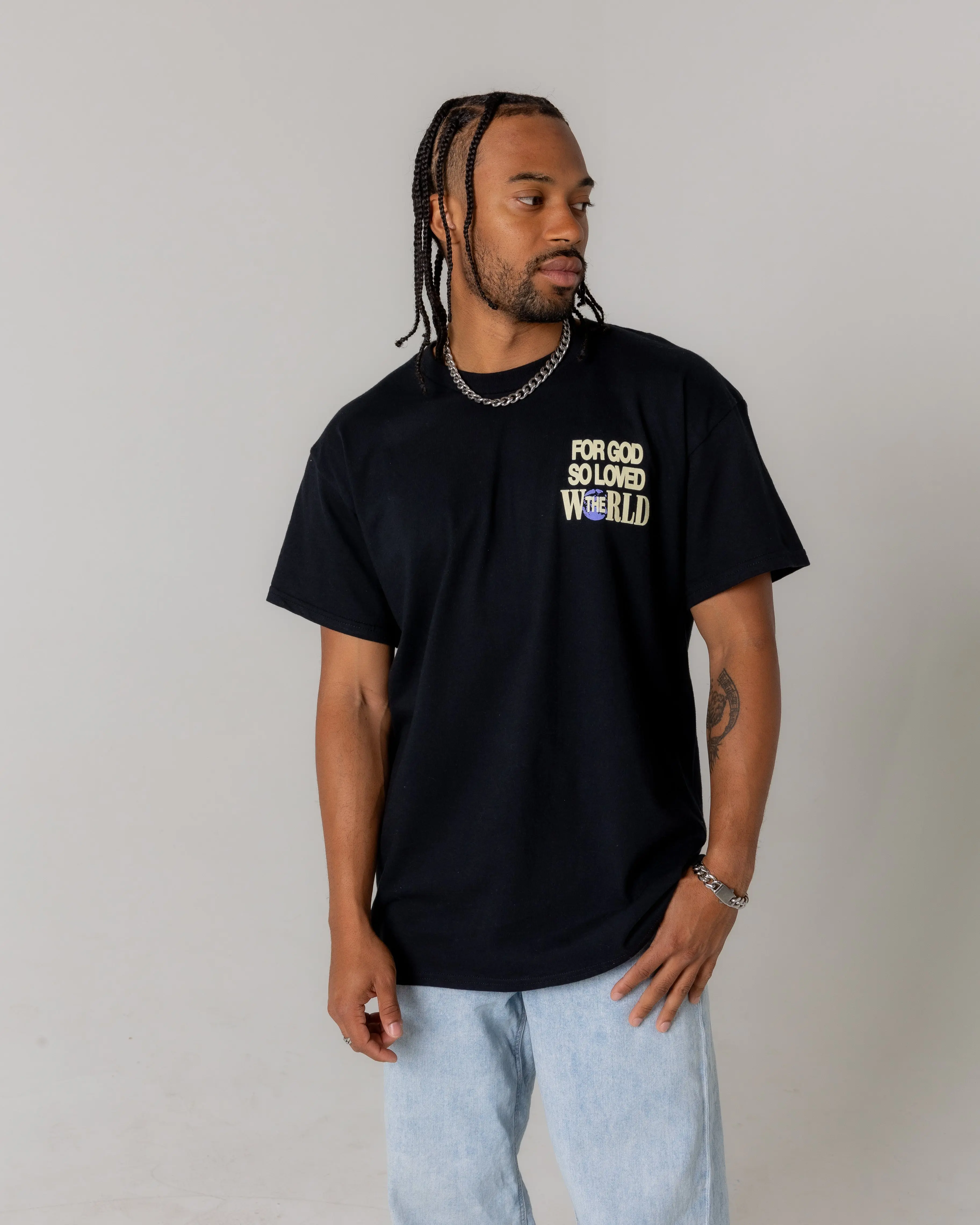 "For God So Loved The World" Tee - Image 3