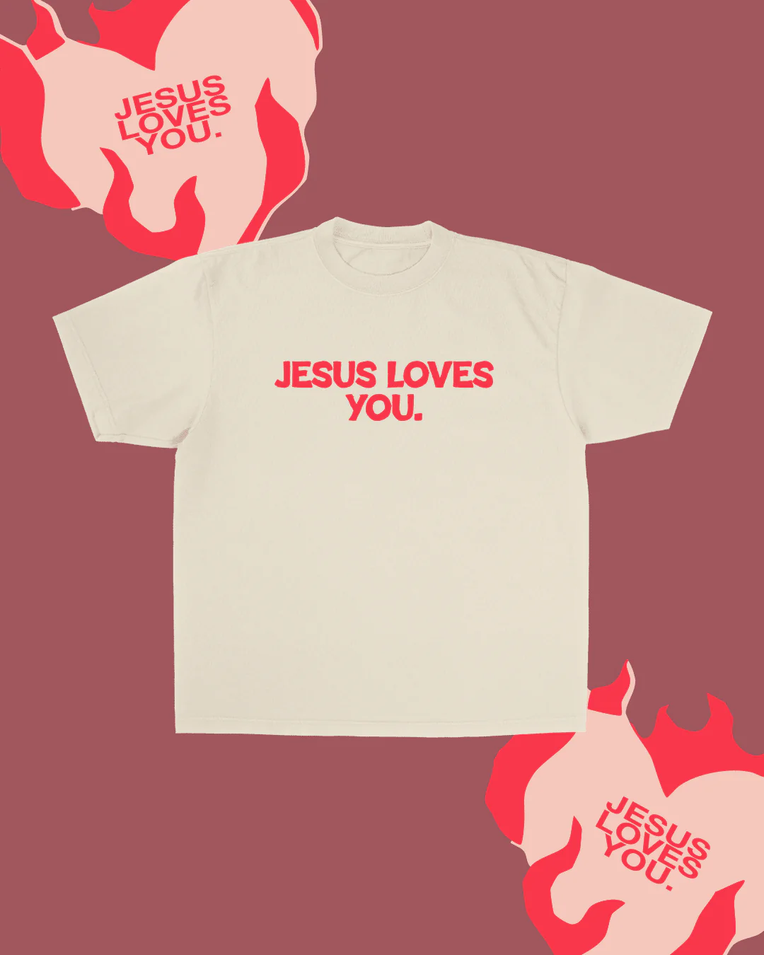 NEW || "Good News" Tee || Sand - Image 4