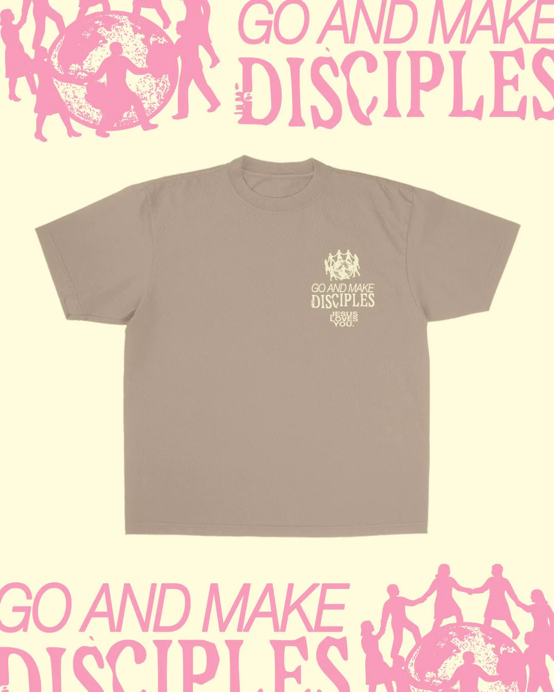 "Go & Make Disciples" Tee - Image 4