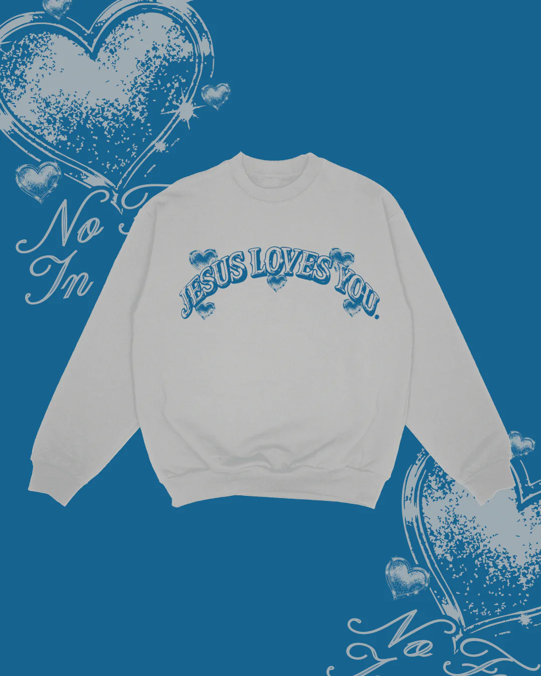 NEW || "No Fear In Love" Crewneck - Image 2