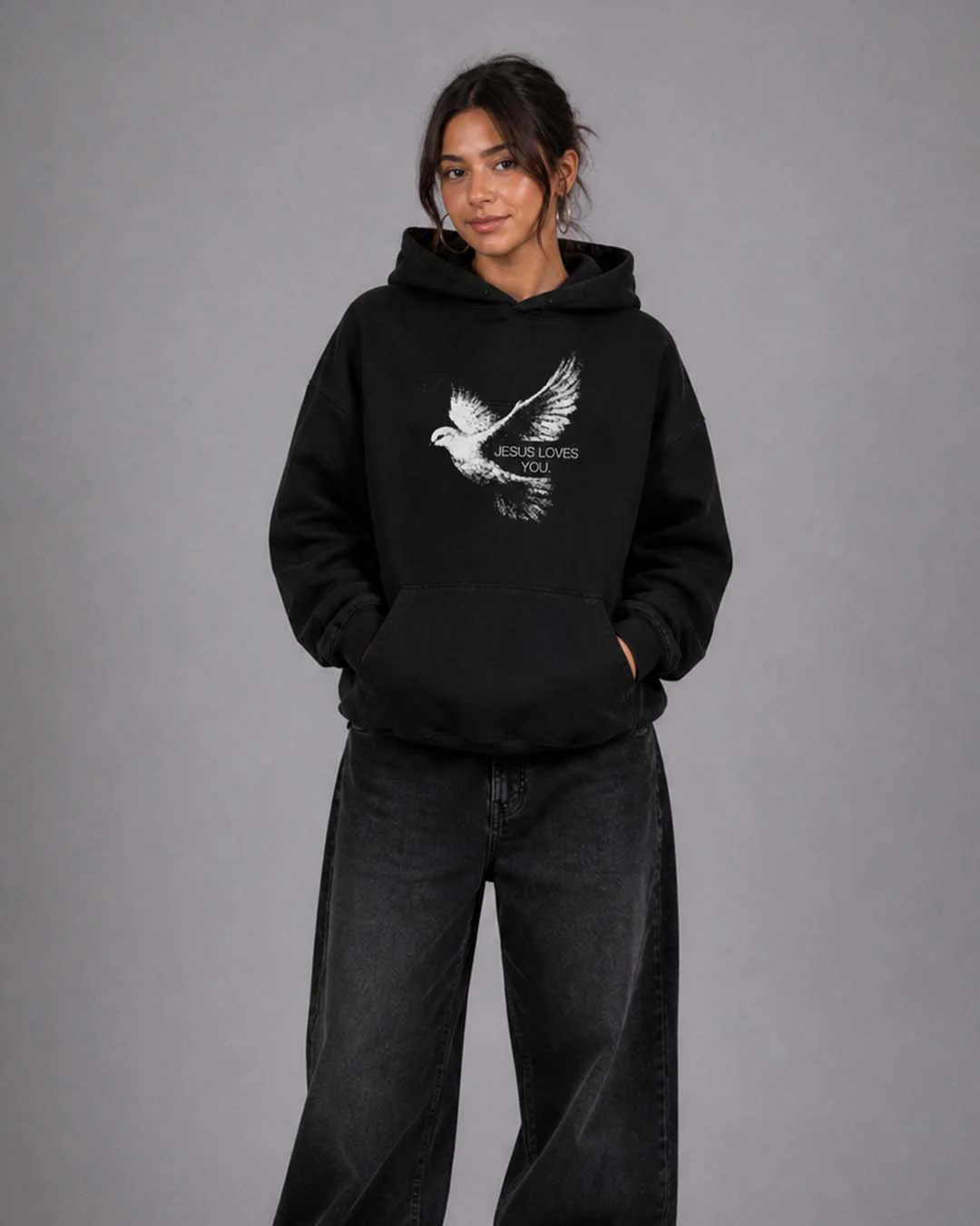 NEW || "Love, Joy, And Peace" Hoodie - Image 2