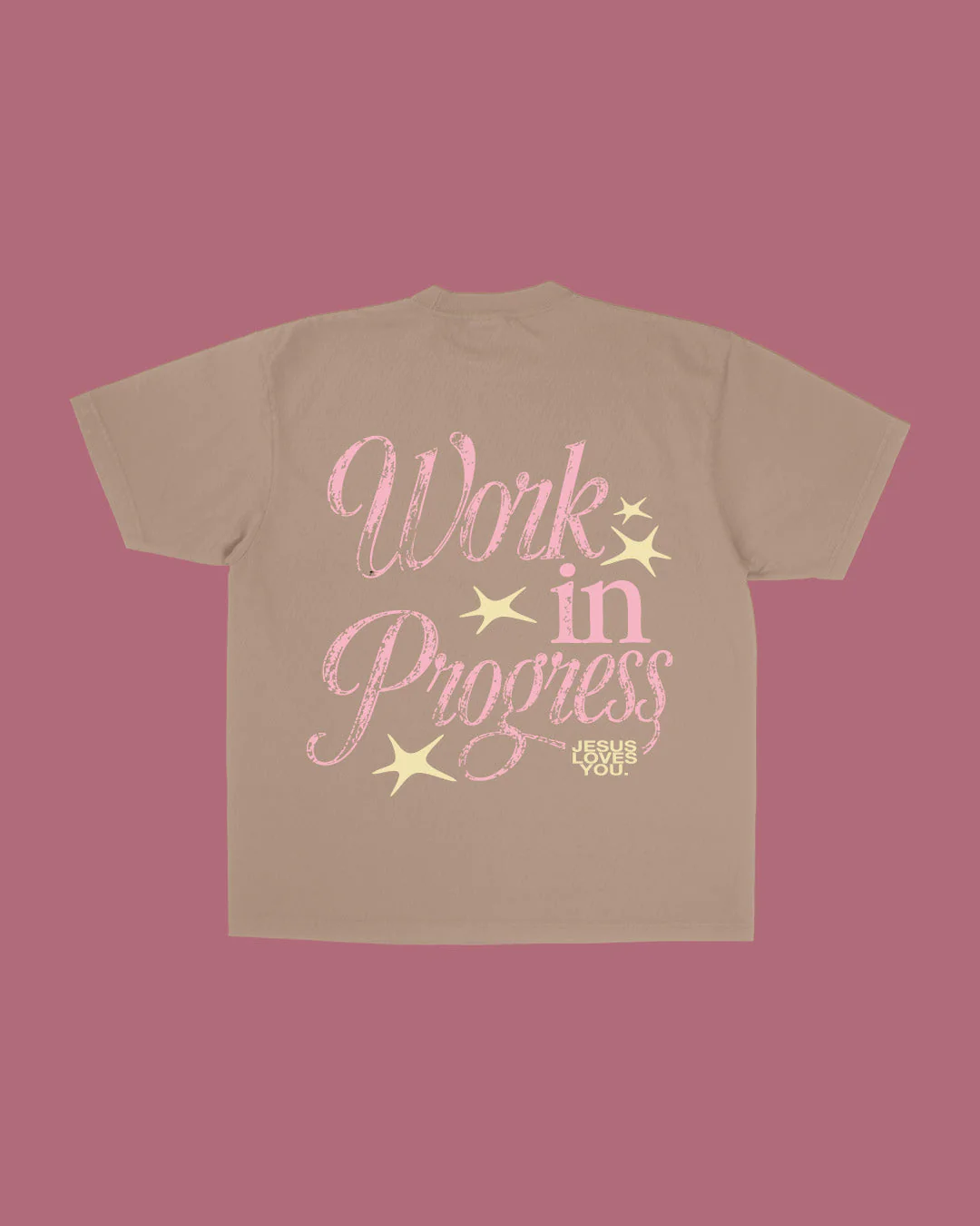 NEW || "Work In Progress" Tee - Image 6