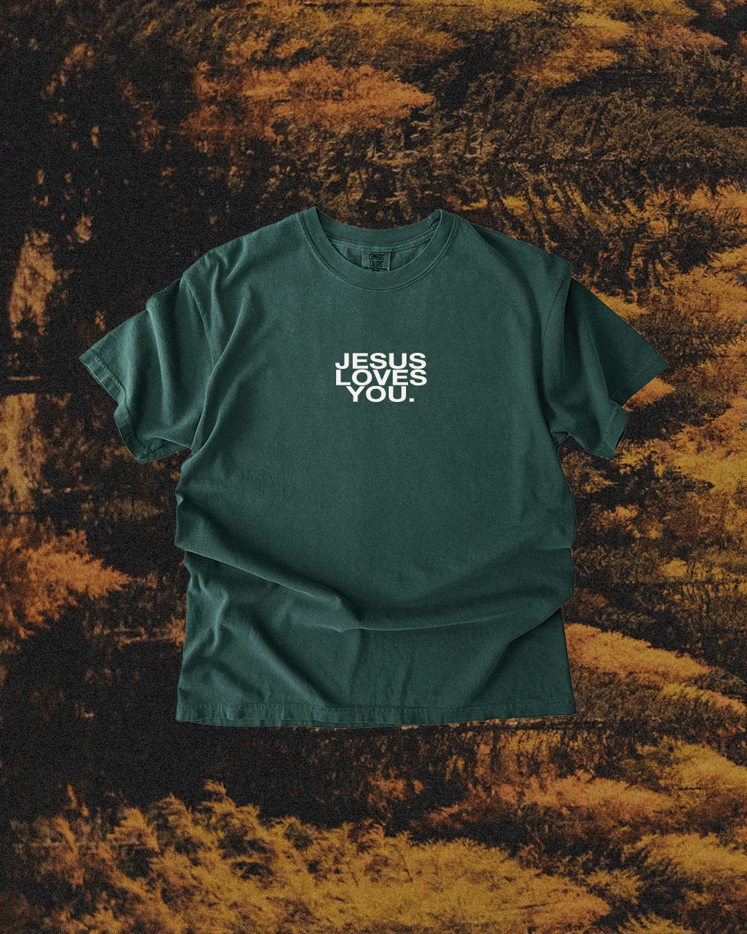 Comfort Colors Logo Tee || Blue Spruce - Image 3