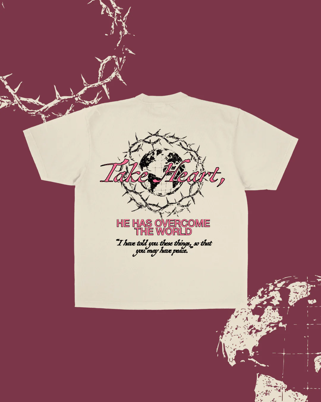 NEW || "Take Heart" Tee - Image 3