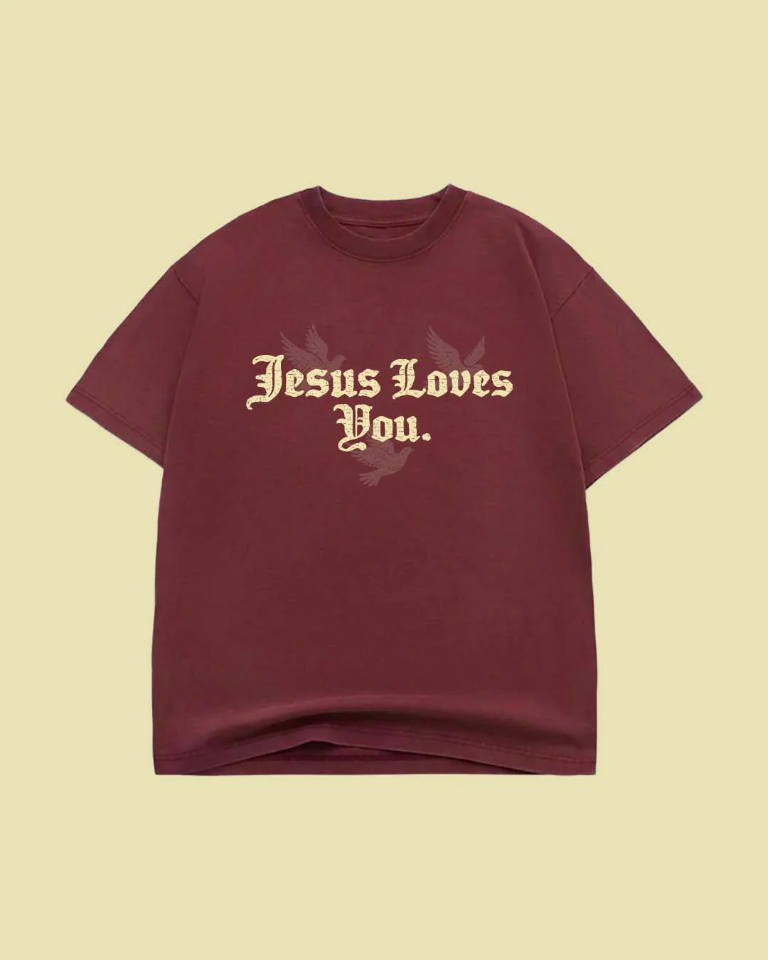 LMTD || "Holy Ghost" 9.5 Oz. Max Heavyweight Tee - Image 4
