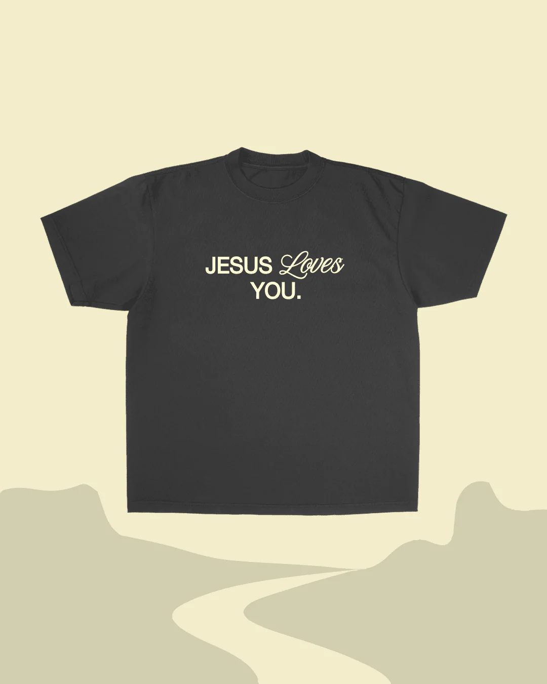 "Through Hills And Valleys" Tee - Image 2